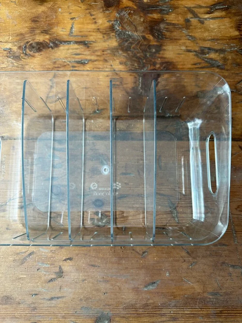 Freezer Organizer BPA-Free with Adjustable Dividers and Handle NWOT